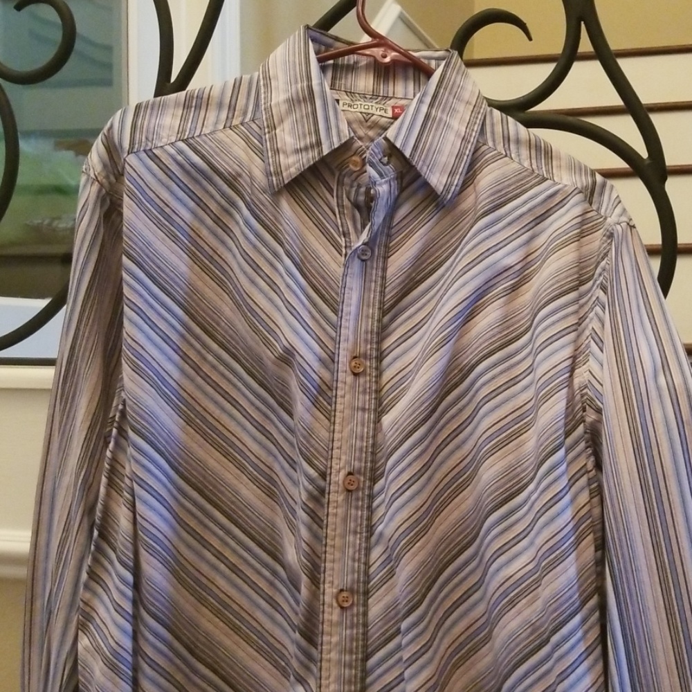 Prototype Button Down Long Sleeve Shirt